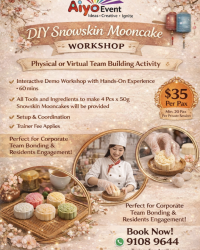 DIY Snowskin Mooncake